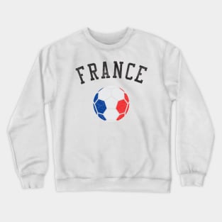 France Soccer Team Heritage Flag Crewneck Sweatshirt